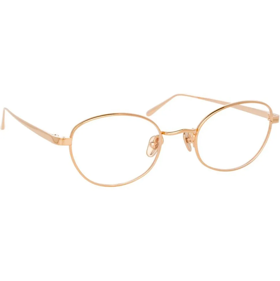 Linda Farrow - 796 C3 Cat Eye Optical Frames - Rose Gold - Linda Farrow Eyewear - Avvenice