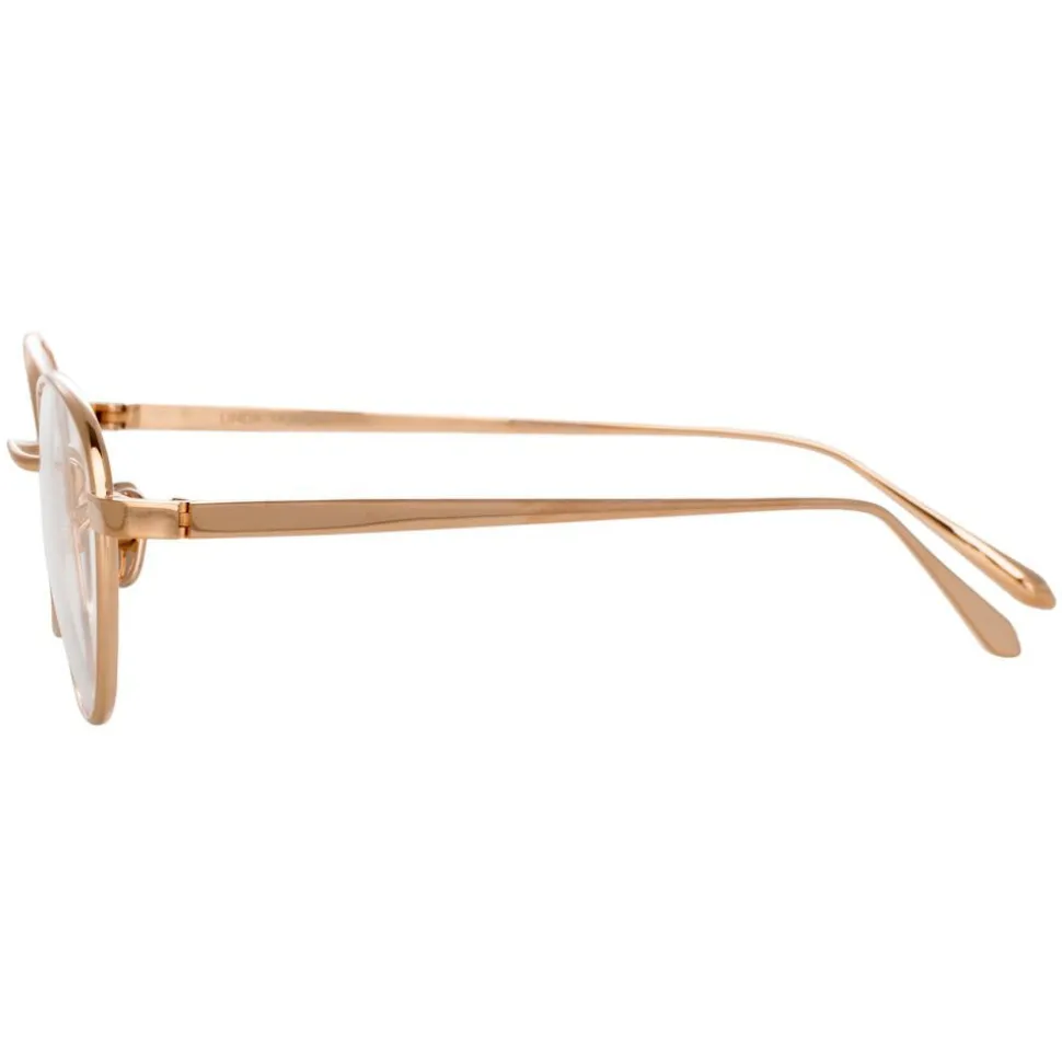 Linda Farrow - 796 C3 Cat Eye Optical Frames - Rose Gold - Linda Farrow Eyewear - Avvenice