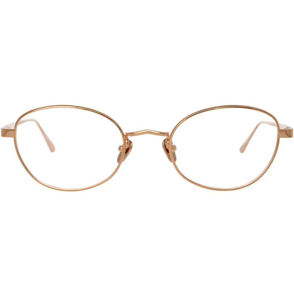 Linda Farrow - 796 C3 Cat Eye Optical Frames - Rose Gold - Linda Farrow Eyewear - Avvenice