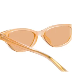 Linda Farrow - 965 C5 Cat Eye Sunglasses - Peach - Linda Farrow Eyewear - Avvenice