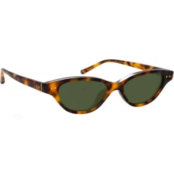 Linda Farrow - 965 C2 Cat Eye Sunglasses - Tortoiseshell - Linda Farrow Eyewear - Avvenice