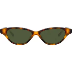 Linda Farrow - 965 C2 Cat Eye Sunglasses - Tortoiseshell - Linda Farrow Eyewear - Avvenice