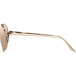 Linda Farrow - 508 C3 Cat Eye Sunglasses - Rose Gold - Linda Farrow Eyewear - Avvenice