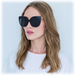 Linda Farrow - 388 C1 Cat Eye Sunglasses - Tortoise - Linda Farrow Eyewear - Avvenice