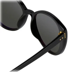 Linda Farrow - 517 C1 Cat Eye Sunglasses - Black - Linda Farrow Eyewear - Avvenice