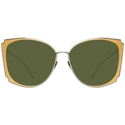 Linda Farrow - 762 C1 Cat Eye Sunglasses - Nickel - Linda Farrow Eyewear - Avvenice