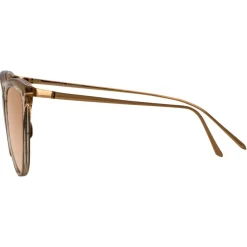 Linda Farrow - 683 C5 Cat Eye Sunglasses - Ash - Linda Farrow Eyewear - Avvenice