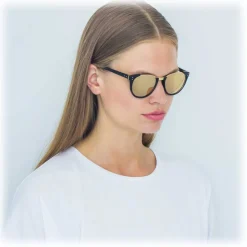 Linda Farrow - 136 C10 Cat Eye Sunglasses - Black - Linda Farrow Eyewear - Avvenice