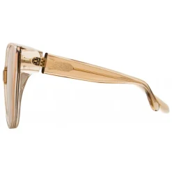 Linda Farrow - 656 C5 Cat Eye Sunglasses - Ash - Linda Farrow Eyewear - Avvenice