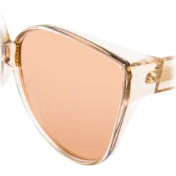 Linda Farrow - 656 C5 Cat Eye Sunglasses - Ash - Linda Farrow Eyewear - Avvenice