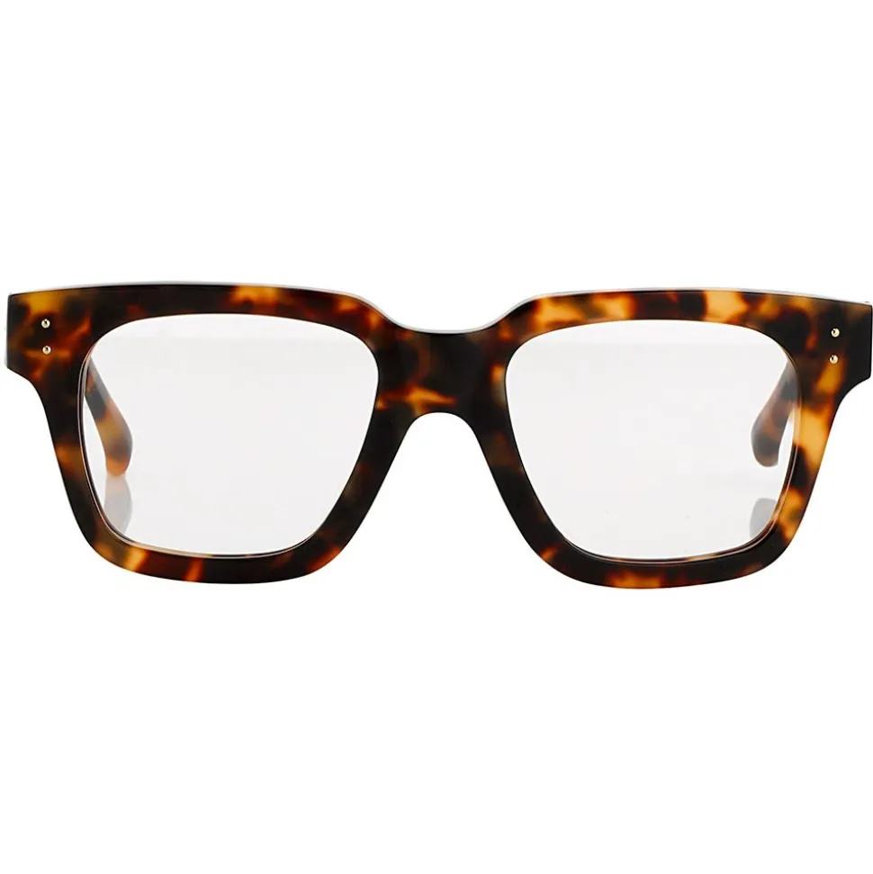 Linda Farrow - 71 C2 D-Frame Optical - Tea Rose - Linda Farrow Eyewear - Avvenice