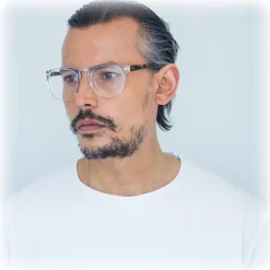 Linda Farrow - 354 C13 D-Frame Optical - Black Matt - Linda Farrow Eyewear - Avvenice