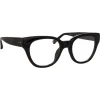 Linda Farrow - 653 C8 D-Frame Optical - Black - Linda Farrow Eyewear - Avvenice