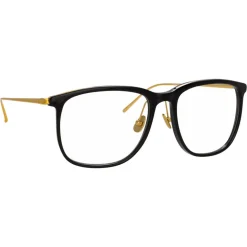 Linda Farrow - 716 C1 D-Frame Optical - Black - Linda Farrow Eyewear - Avvenice