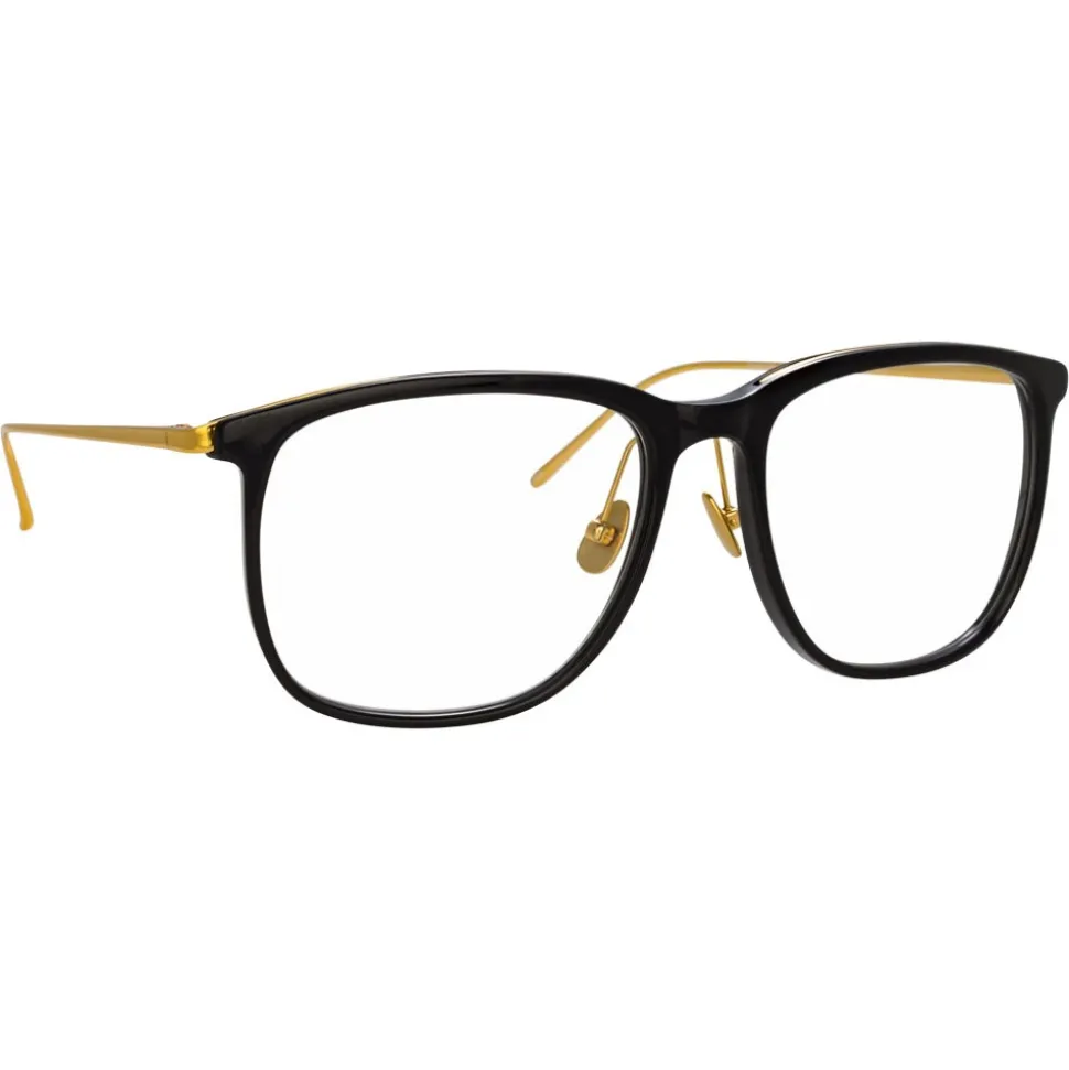 Linda Farrow - 716 C1 D-Frame Optical - Black - Linda Farrow Eyewear - Avvenice