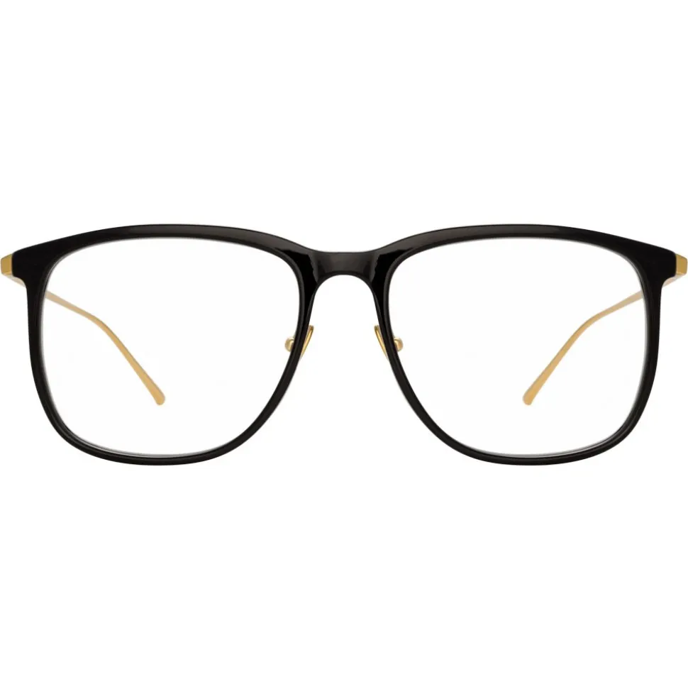 Linda Farrow - 716 C1 D-Frame Optical - Black - Linda Farrow Eyewear - Avvenice