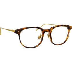 Linda Farrow - 724 C3 D-Frame Optical - Tortoiseshell - Linda Farrow Eyewear - Avvenice