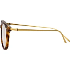 Linda Farrow - 724 C3 D-Frame Optical - Tortoiseshell - Linda Farrow Eyewear - Avvenice