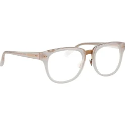 Linda Farrow - 522 C5 D-Frame Optical - Candyfloss - Linda Farrow Eyewear - Avvenice