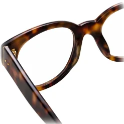 Linda Farrow - 653 C10 D-Frame Optical - Tortoiseshell - Linda Farrow Eyewear - Avvenice