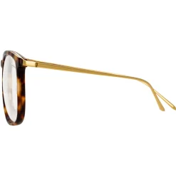 Linda Farrow - 716 C3 D-Frame Optical - Tortoiseshell - Linda Farrow Eyewear - Avvenice