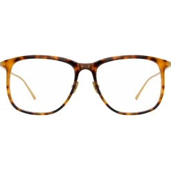 Linda Farrow - 716 C3 D-Frame Optical - Tortoiseshell - Linda Farrow Eyewear - Avvenice