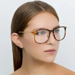 Linda Farrow - 716 C3 D-Frame Optical - Tortoiseshell - Linda Farrow Eyewear - Avvenice