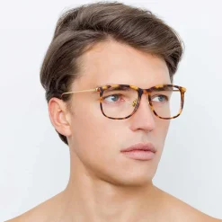 Linda Farrow - 716 C3 D-Frame Optical - Tortoiseshell - Linda Farrow Eyewear - Avvenice