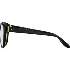 Linda Farrow - 522 C1 D-Frame Optical - Black - Linda Farrow Eyewear - Avvenice