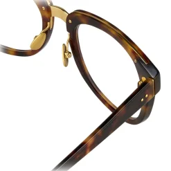 Linda Farrow - 522 C2 D-Frame Optical - Tortoiseshell - Linda Farrow Eyewear - Avvenice