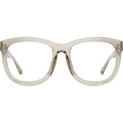 Linda Farrow - 712 C15 D-Frame Optical - Truffle - Linda Farrow Eyewear - Avvenice