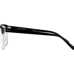 Linda Farrow - 381 C12 D-Frame Optical - Black and Clear - Linda Farrow Eyewear - Avvenice