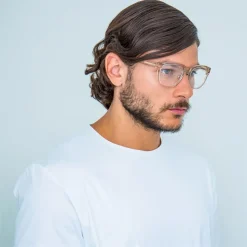 Linda Farrow - 522 C4 D-Frame Optical - Ash - Linda Farrow Eyewear - Avvenice