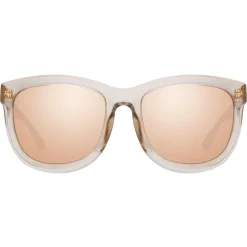 Linda Farrow - 712 C6 D-Frame Sunglasses - Ash - Linda Farrow Eyewear - Avvenice