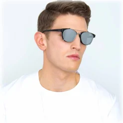 Linda Farrow - 581 C2 D-Frame Sunglasses - Black - Linda Farrow Eyewear - Avvenice