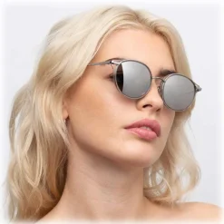 Linda Farrow - 911 C5 D-Frame Sunglasses - Truffle - Linda Farrow Eyewear - Avvenice