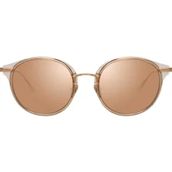 Linda Farrow - 911 C4 D-Frame Sunglasses - Ash - Linda Farrow Eyewear - Avvenice