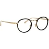 Linda Farrow - 182 C13 Oval Optical Frames - Black - Linda Farrow Eyewear - Avvenice