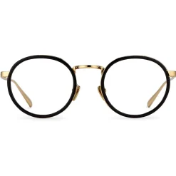 Linda Farrow - 182 C13 Oval Optical Frames - Black - Linda Farrow Eyewear - Avvenice