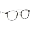 Linda Farrow - 803 C8 Oval Optical Frames - Optical Lens in Black Frame - Linda Farrow Eyewear - Avvenice