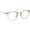 Linda Farrow - 808 C5 Oval Optical Frames - Truffle - Linda Farrow Eyewear - Avvenice