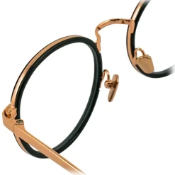 Linda Farrow - 182 C20 Oval Optical Frames - Black - Linda Farrow Eyewear - Avvenice