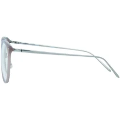 Linda Farrow - 251 C57 Oval Optical Frames - Milky Grey - Linda Farrow Eyewear - Avvenice