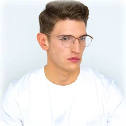 Linda Farrow - 580 C4 Oval Optical Frames - Rose Gold - Linda Farrow Eyewear - Avvenice