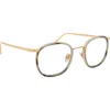 Linda Farrow - 562 C12 Oval Optical Frames - Gold - Linda Farrow Eyewear - Avvenice