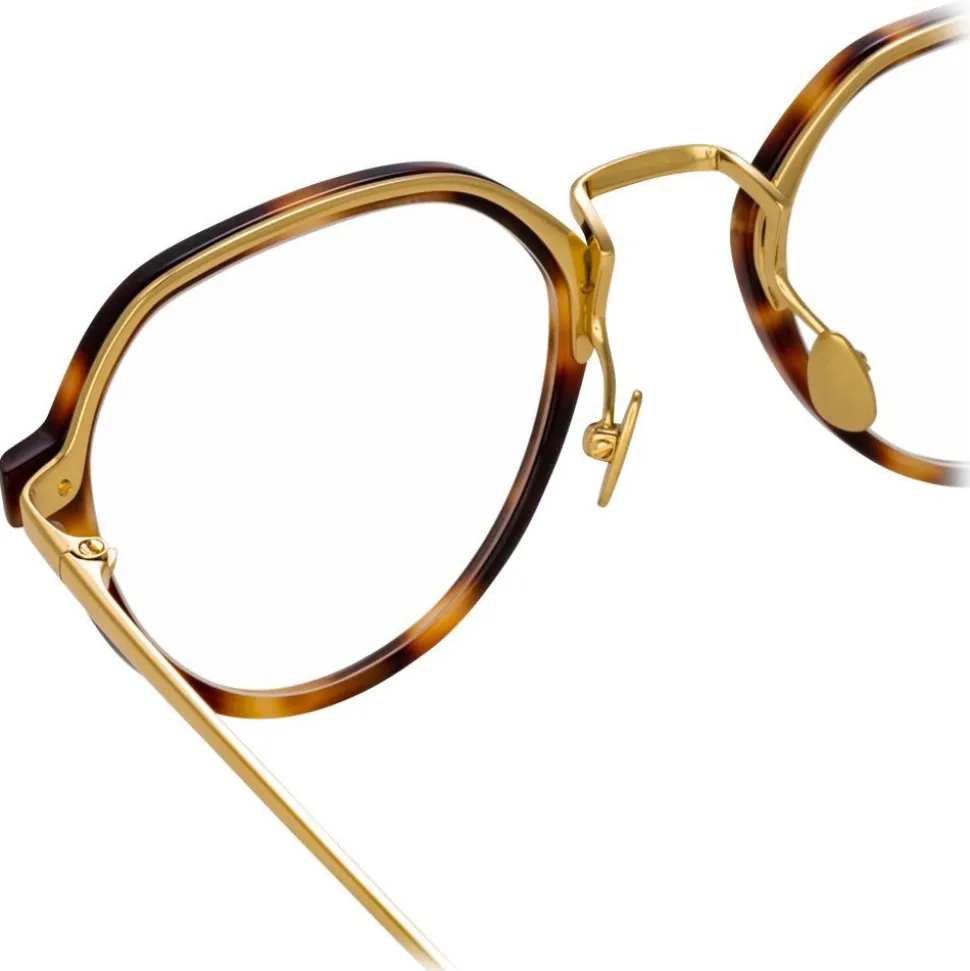 Linda Farrow - 717 C8 Oval Optical Frames - Tortoiseshell - Linda Farrow Eyewear - Avvenice