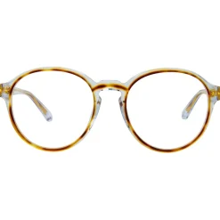 Linda Farrow - 40 C25 Oval Optical Frames - Clear and Tortoiseshell - Linda Farrow Eyewear - Avvenice