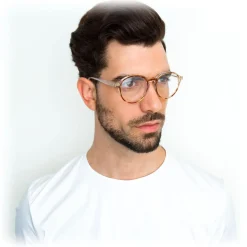 Linda Farrow - 40 C25 Oval Optical Frames - Clear and Tortoiseshell - Linda Farrow Eyewear - Avvenice