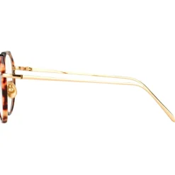 Linda Farrow - 367 C3 Oval Optical Frames - Ash - Linda Farrow Eyewear - Avvenice