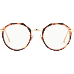 Linda Farrow - 367 C3 Oval Optical Frames - Ash - Linda Farrow Eyewear - Avvenice